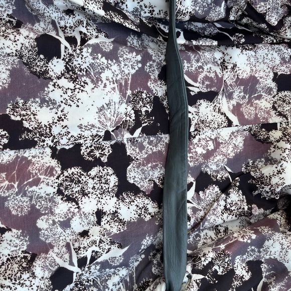 Beautiful Vintage Mink Fur and Gray Leather Belted Jacket 70sVibe - Picture 10 of 16